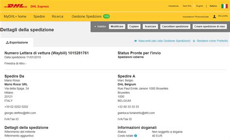 dhl tracking italia|Tracciamento DHL Express .